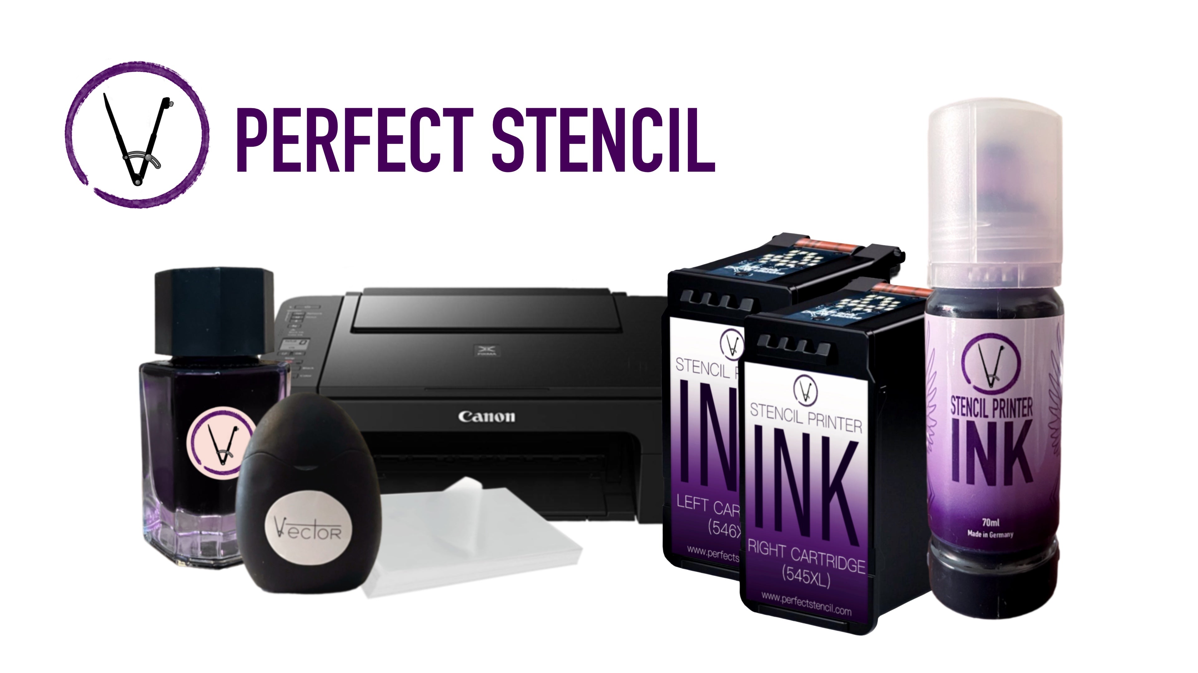 Tattoo stencil ink and products