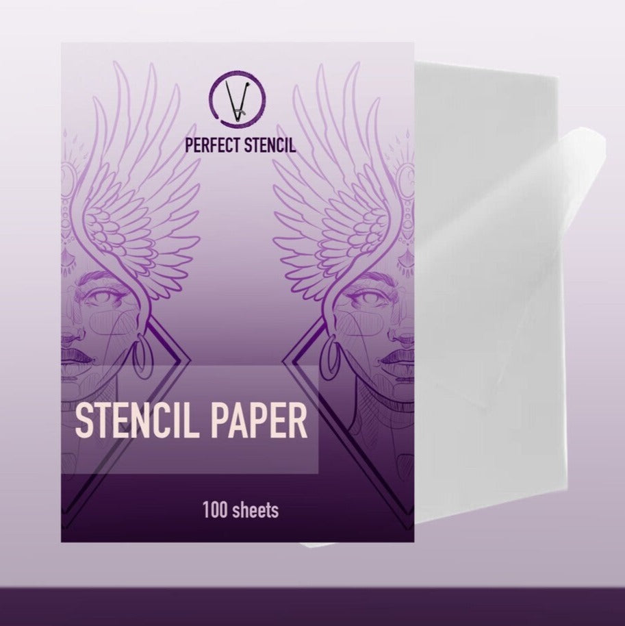stencil paper 100 sheets