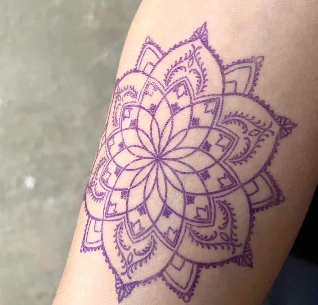 Perfect Stencil tattoo skin application