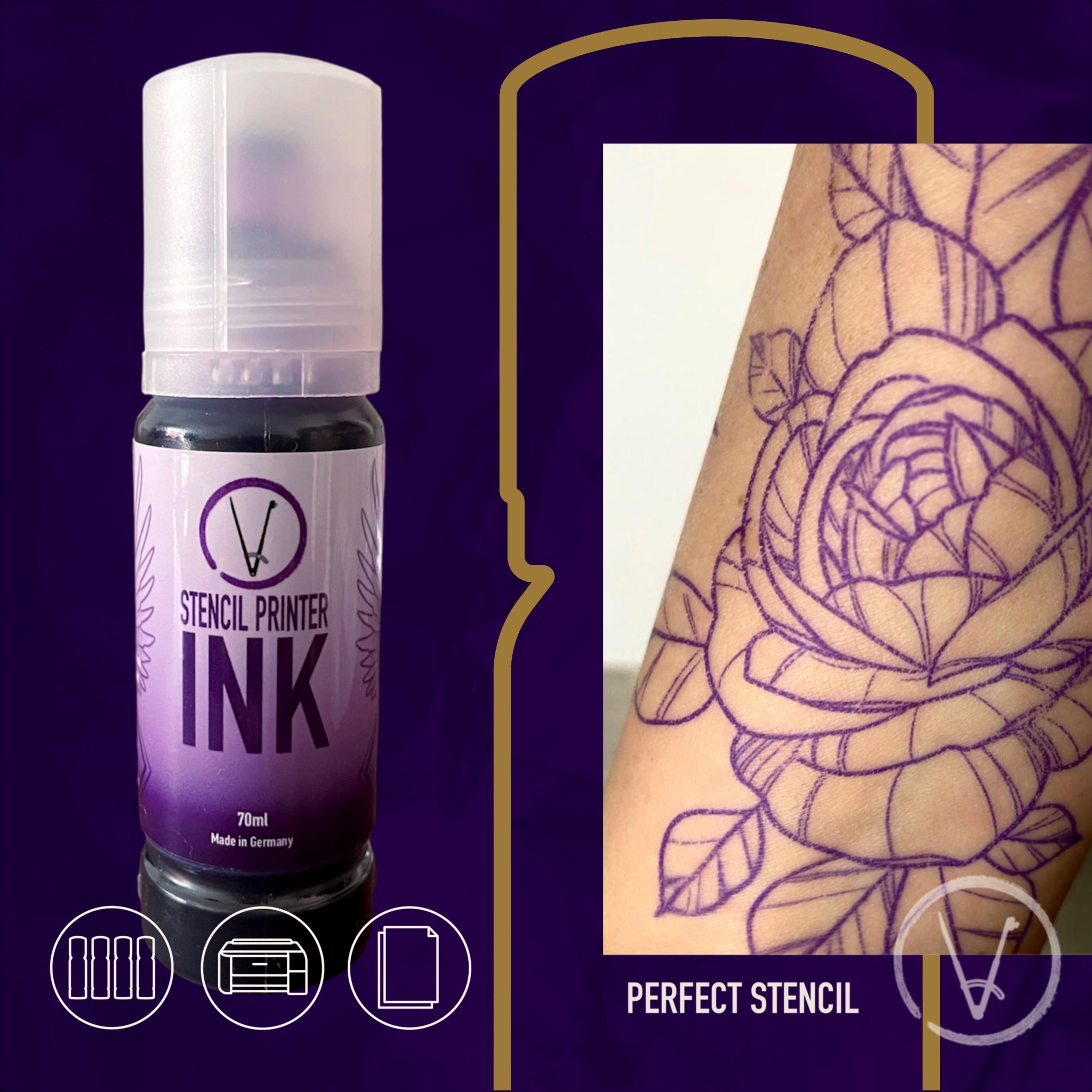 Stencil Ink - Classic 280ml